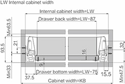 Tandem Box Drawer System