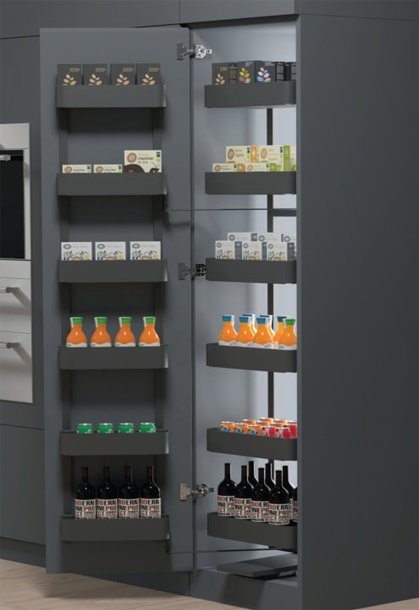 Pantry Unit Aluminium Shearer
